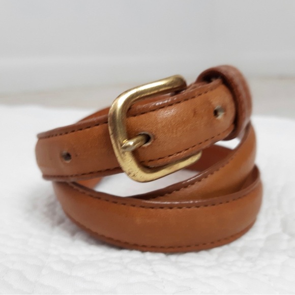 Vintage Leather Belt - Picture 1 of 8